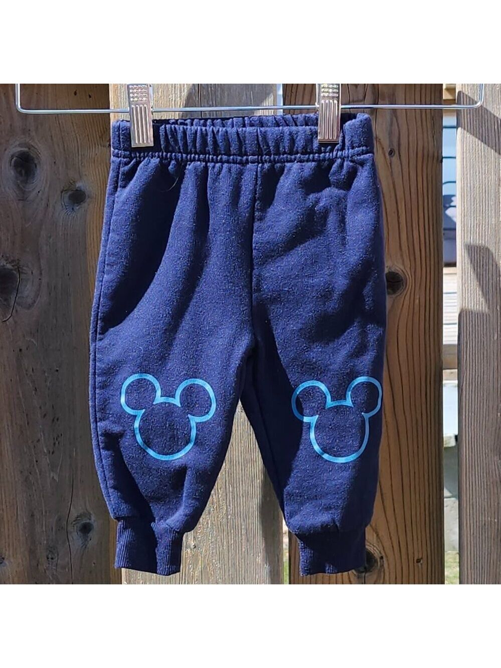 ADORABLE Disney Baby Mickey Knee Graphic 3-6 Months Baby Sweat Pants